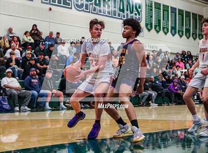 Thumbnail 2 in Archbishop Riordan vs. Jesuit (@ MLK Classic at De La Salle) photogallery.