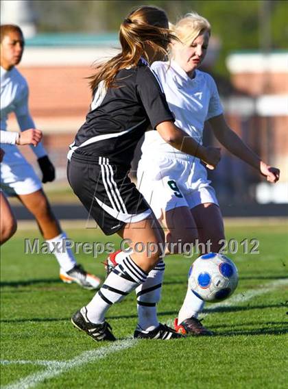 Thumbnail 3 in St. Agnes Academy vs Spring (TWHS Lady Highlander Invitational) photogallery.
