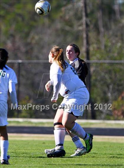 Thumbnail 3 in St. Agnes Academy vs Spring (TWHS Lady Highlander Invitational) photogallery.