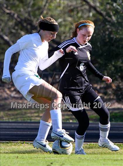 Thumbnail 3 in St. Agnes Academy vs Spring (TWHS Lady Highlander Invitational) photogallery.