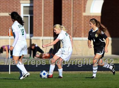 Thumbnail 2 in St. Agnes Academy vs Spring (TWHS Lady Highlander Invitational) photogallery.