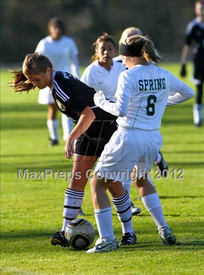 Thumbnail 1 in St. Agnes Academy vs Spring (TWHS Lady Highlander Invitational) photogallery.