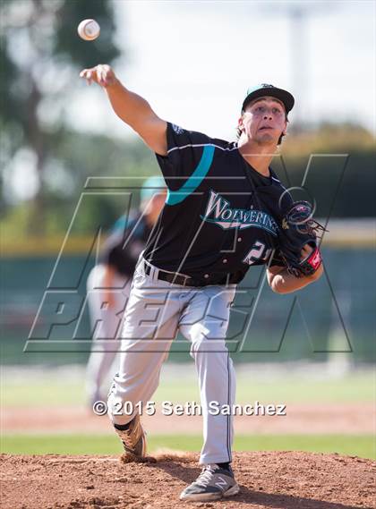Thumbnail 3 in Aliso Niguel vs. Vista Murrieta (Boras Classic South Bracket) photogallery.