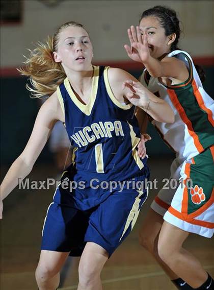 Thumbnail 2 in Yucaipa @ Poly (Lady Bears Holiday Classic) photogallery.