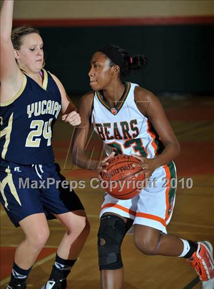 Thumbnail 2 in Yucaipa @ Poly (Lady Bears Holiday Classic) photogallery.