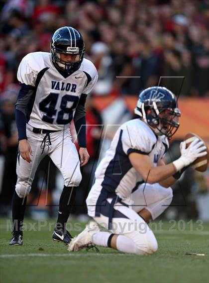 Thumbnail 3 in Valor Christian vs. Fairview (CHSAA 5A Final) photogallery.