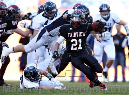 Thumbnail 2 in Valor Christian vs. Fairview (CHSAA 5A Final) photogallery.
