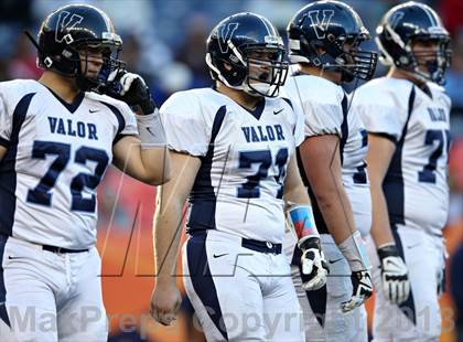 Thumbnail 3 in Valor Christian vs. Fairview (CHSAA 5A Final) photogallery.