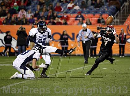 Thumbnail 1 in Valor Christian vs. Fairview (CHSAA 5A Final) photogallery.