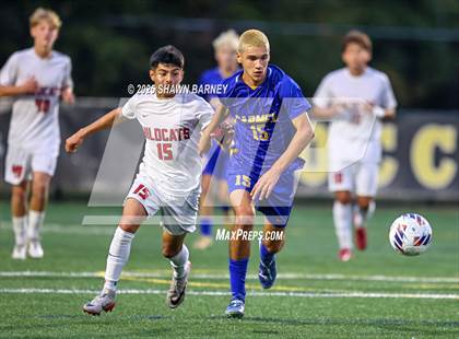 Thumbnail 1 in Lawrence North vs. Carmel (3A Regional Semifinal) photogallery.