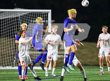 Thumbnail 2 in Lawrence North vs. Carmel (3A Regional Semifinal) photogallery.
