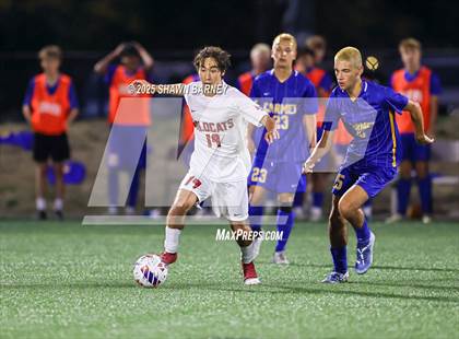 Thumbnail 1 in Lawrence North vs. Carmel (3A Regional Semifinal) photogallery.