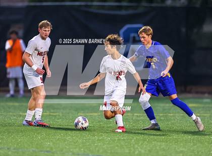 Thumbnail 1 in Lawrence North vs. Carmel (3A Regional Semifinal) photogallery.