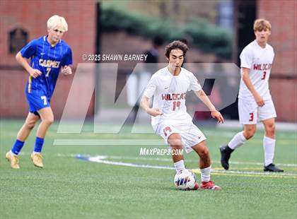 Thumbnail 2 in Lawrence North vs. Carmel (3A Regional Semifinal) photogallery.