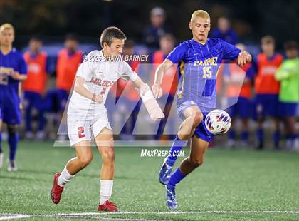 Thumbnail 2 in Lawrence North vs. Carmel (3A Regional Semifinal) photogallery.