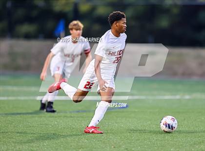 Thumbnail 2 in Lawrence North vs. Carmel (3A Regional Semifinal) photogallery.