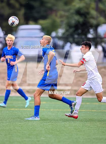 Thumbnail 3 in Lawrence North vs. Carmel (3A Regional Semifinal) photogallery.