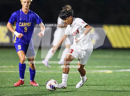Thumbnail 3 in Lawrence North vs. Carmel (3A Regional Semifinal) photogallery.