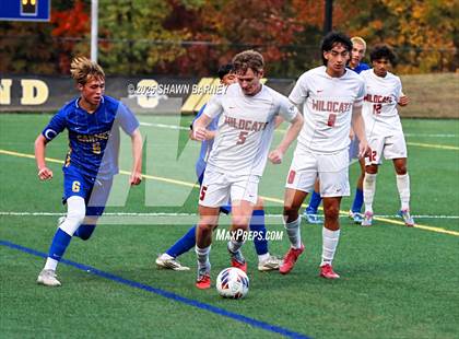 Thumbnail 1 in Lawrence North vs. Carmel (3A Regional Semifinal) photogallery.