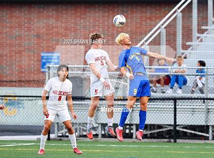 Thumbnail 3 in Lawrence North vs. Carmel (3A Regional Semifinal) photogallery.