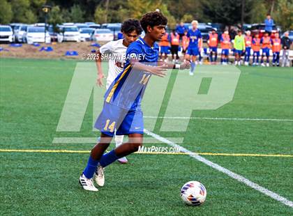 Thumbnail 2 in Lawrence North vs. Carmel (3A Regional Semifinal) photogallery.