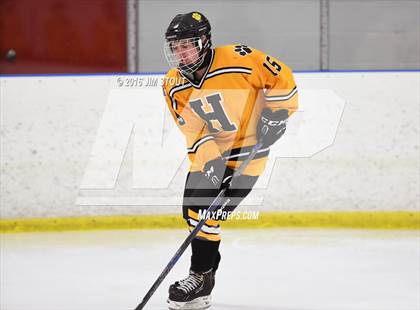 Thumbnail 1 in JV: Hand vs. Guilford (Milford Holiday Jamboree) photogallery.