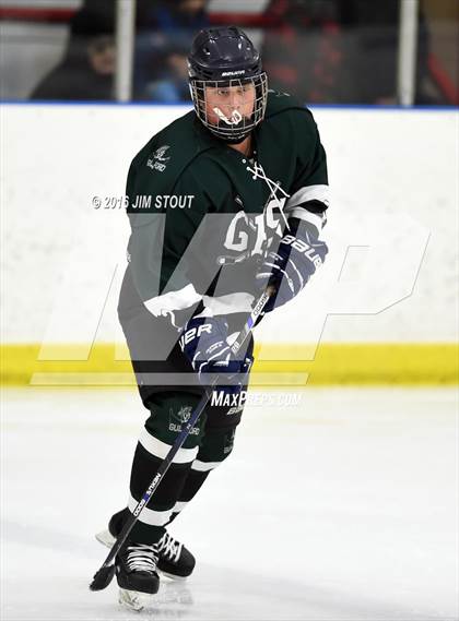 Thumbnail 1 in JV: Hand vs. Guilford (Milford Holiday Jamboree) photogallery.