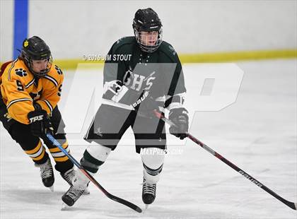 Thumbnail 3 in JV: Hand vs. Guilford (Milford Holiday Jamboree) photogallery.