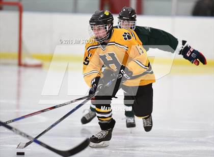 Thumbnail 2 in JV: Hand vs. Guilford (Milford Holiday Jamboree) photogallery.