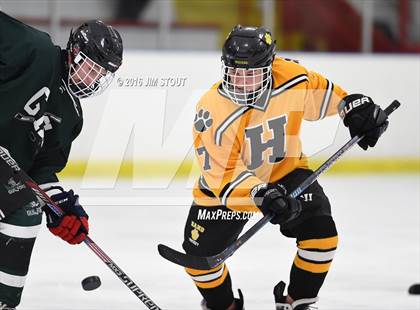 Thumbnail 2 in JV: Hand vs. Guilford (Milford Holiday Jamboree) photogallery.