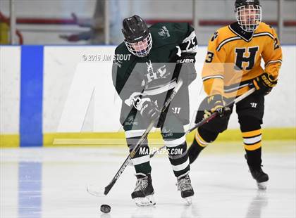 Thumbnail 2 in JV: Hand vs. Guilford (Milford Holiday Jamboree) photogallery.