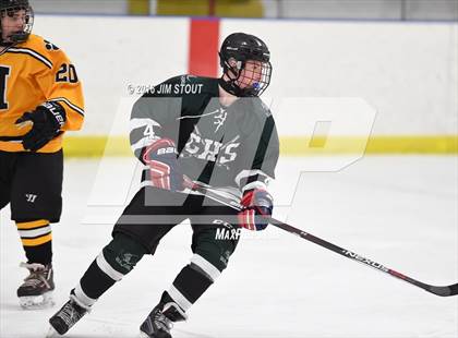 Thumbnail 3 in JV: Hand vs. Guilford (Milford Holiday Jamboree) photogallery.