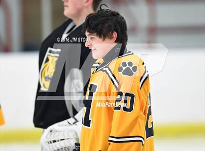 Thumbnail 1 in JV: Hand vs. Guilford (Milford Holiday Jamboree) photogallery.