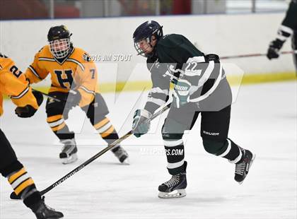 Thumbnail 3 in JV: Hand vs. Guilford (Milford Holiday Jamboree) photogallery.