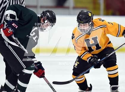 Thumbnail 1 in JV: Hand vs. Guilford (Milford Holiday Jamboree) photogallery.