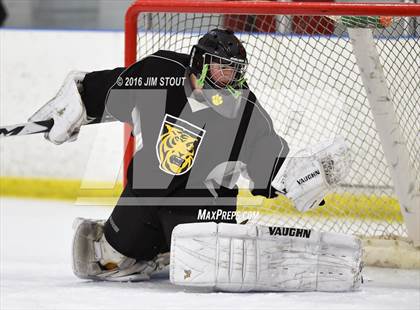 Thumbnail 1 in JV: Hand vs. Guilford (Milford Holiday Jamboree) photogallery.