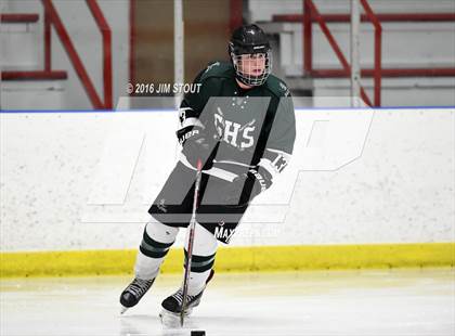 Thumbnail 2 in JV: Hand vs. Guilford (Milford Holiday Jamboree) photogallery.