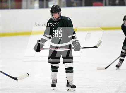 Thumbnail 1 in JV: Hand vs. Guilford (Milford Holiday Jamboree) photogallery.