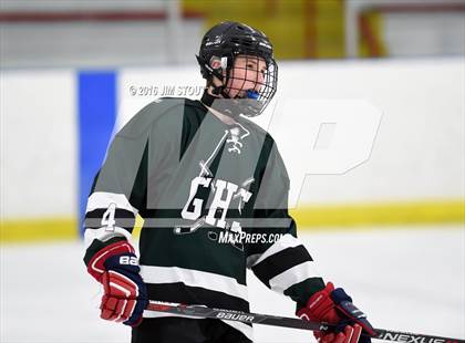 Thumbnail 1 in JV: Hand vs. Guilford (Milford Holiday Jamboree) photogallery.