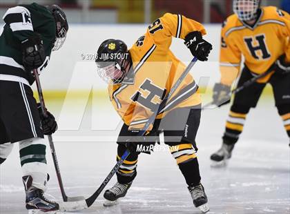 Thumbnail 2 in JV: Hand vs. Guilford (Milford Holiday Jamboree) photogallery.