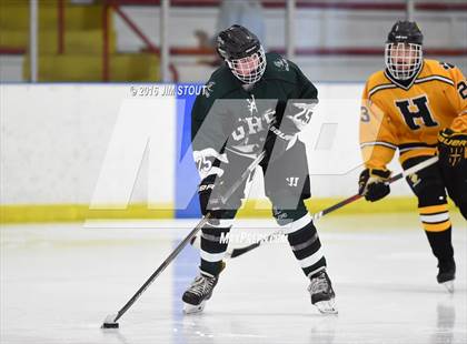 Thumbnail 1 in JV: Hand vs. Guilford (Milford Holiday Jamboree) photogallery.