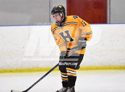 Thumbnail 3 in JV: Hand vs. Guilford (Milford Holiday Jamboree) photogallery.