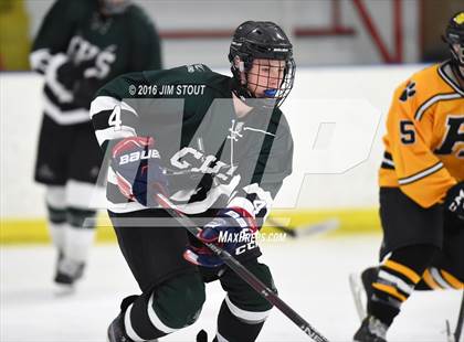 Thumbnail 2 in JV: Hand vs. Guilford (Milford Holiday Jamboree) photogallery.