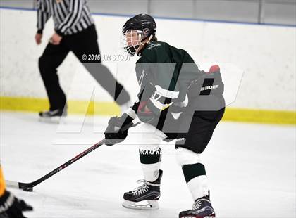 Thumbnail 2 in JV: Hand vs. Guilford (Milford Holiday Jamboree) photogallery.