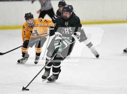 Thumbnail 1 in JV: Hand vs. Guilford (Milford Holiday Jamboree) photogallery.