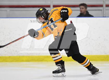 Thumbnail 1 in JV: Hand vs. Guilford (Milford Holiday Jamboree) photogallery.