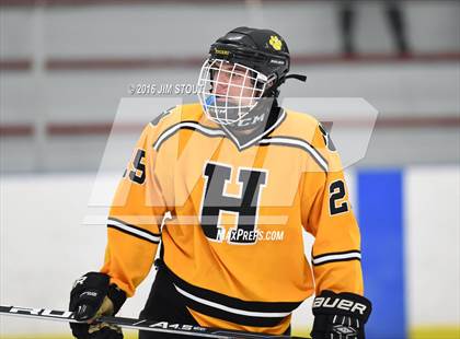 Thumbnail 3 in JV: Hand vs. Guilford (Milford Holiday Jamboree) photogallery.