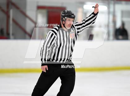 Thumbnail 2 in JV: Hand vs. Guilford (Milford Holiday Jamboree) photogallery.