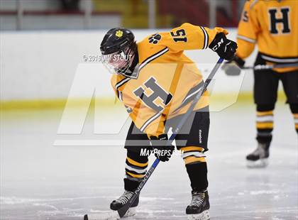 Thumbnail 1 in JV: Hand vs. Guilford (Milford Holiday Jamboree) photogallery.