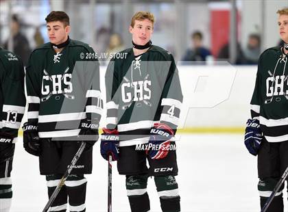 Thumbnail 3 in JV: Hand vs. Guilford (Milford Holiday Jamboree) photogallery.